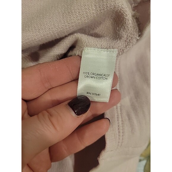 NWT J. Jill Shirt Pure Jill Tea Dyed Organic Cotton Tunic Size XL Petite Pink - Picture 8 of 9